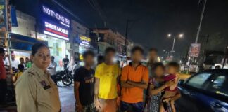 पिंक पेट्रोल की सतर्कता से 2 वर्षीय मासूम परिजनों से मिला, परिवार ने जताया आभार