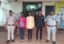 24 घंटे में दो लूटकांड का खुलासा, तीन आरोपी गिरफ्तार