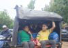 स्कूलों के बाहर ट्रैफिक पुलिस का अभियान, ओवरलोड ऑटो-ई-रिक्शा पर कार्रवाई
