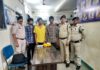 रायपुर ग्रामीण पुलिस की बड़ी कार्रवाई: गांजा बेचते 3 आरोपी गिरफ्तार, 550 ग्राम गांजा जब्त