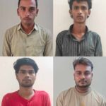 शेयर ट्रेडिंग के नाम पर 1.15 करोड़ की ठगी का खुलासा, गुजरात, महाराष्ट्र और एमपी से 4 आरोपी गिरफ्तार