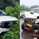 कोंडागांव में वन मंत्री केदार कश्यप के काफिले का एक्सीडेंट, 4 पुलिसकर्मी घायल