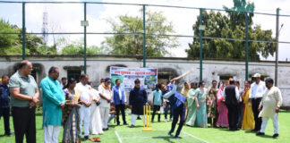 धमतरी को मिला दूसरा बॉक्स क्रिकेट मैदान, खिलाड़ियों को मिली आधुनिक खेल सुविधा