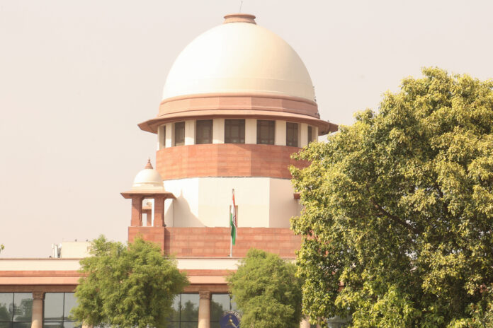 New Delhi: A view of Supreme Court during Waqf Act hearing