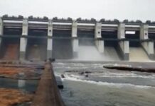 गंगरेल बांध से छोड़ा गया 4 हजार क्यूसेक पानी, महानदी किनारे बसे गांवों में अलर्ट