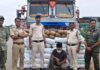 गुप्त चेंबर में छिपाकर रखा था 4.47 क्विंटल गांजा, पंजाब का तस्कर गिरफ्तार
