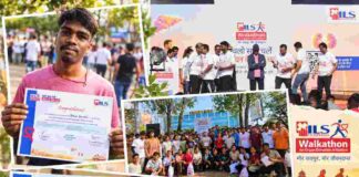 CGIT रायपुर के 70 NSS स्वयंसेवकों ने अंगदान जागरूकता के लिए वॉकथॉन में लिया हिस्सा