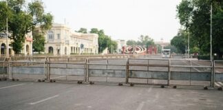 दिल्ली में 10 अक्टूबर के प्रदर्शन से पहले 20 हजार से ज्यादा सुरक्षाकर्मी तैनात