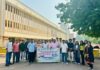 एनआईटी रायपुर ने राजिम में चलाया स्वच्छता अभियान, निकाली जागरूकता रैली